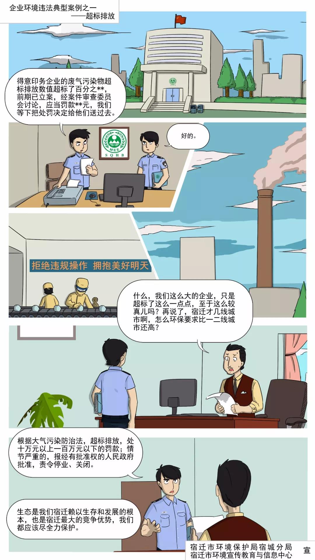 局用漫畫解讀：常見的企業(yè)環(huán)境違法行為有哪些？